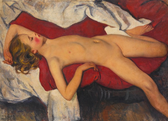 Zinaida Serebriakova - Sleeping Girl