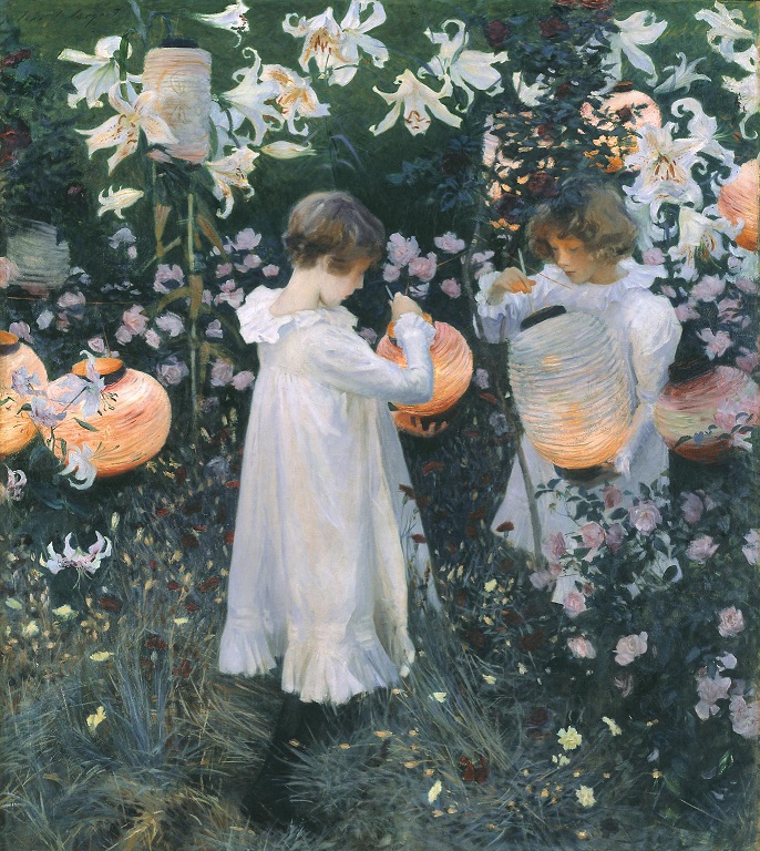John Singer Sargent - Carnation, Lily, Lily, Rose