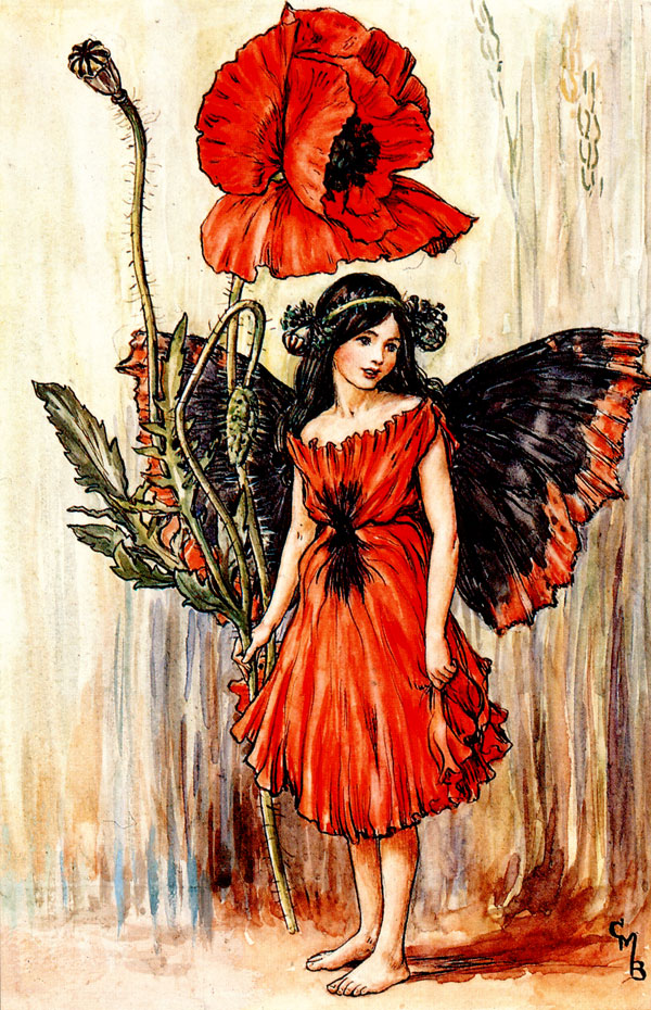 Cicely Mary Barker - Fairy-Rings: The Poppy Fairy