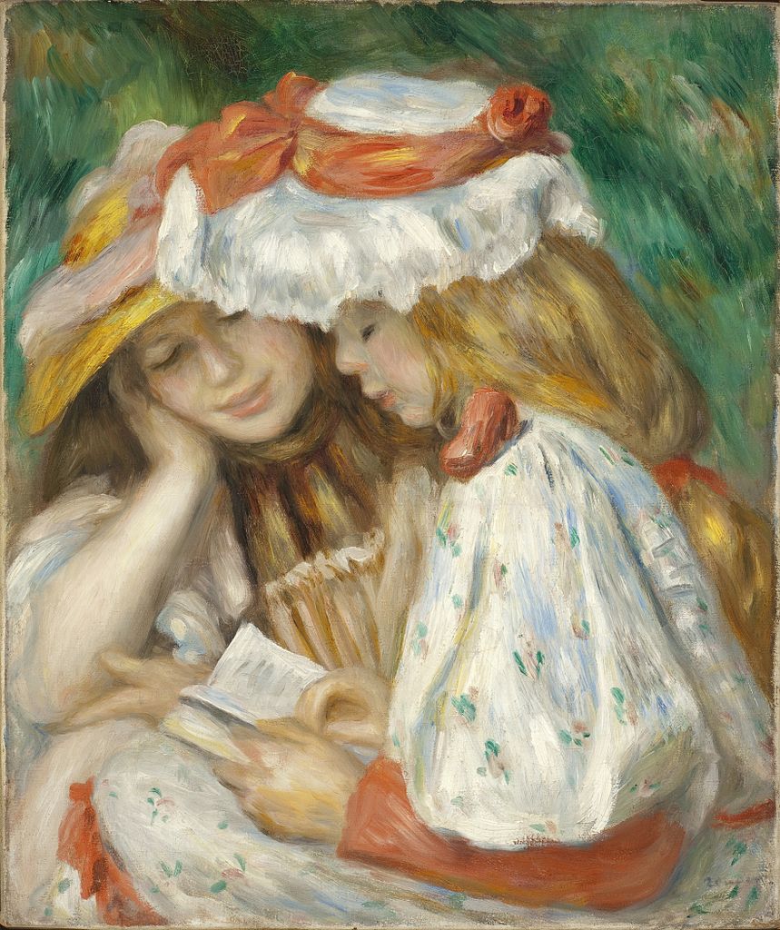 Pierre-Auguste Renoir - Jeunes filles lisant