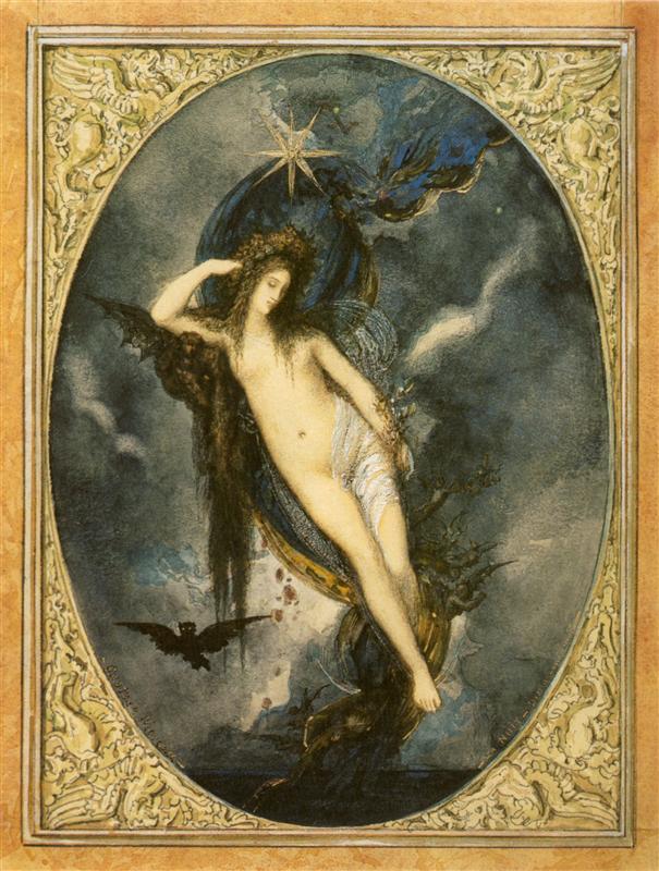 Gustave Moreau - La nuit