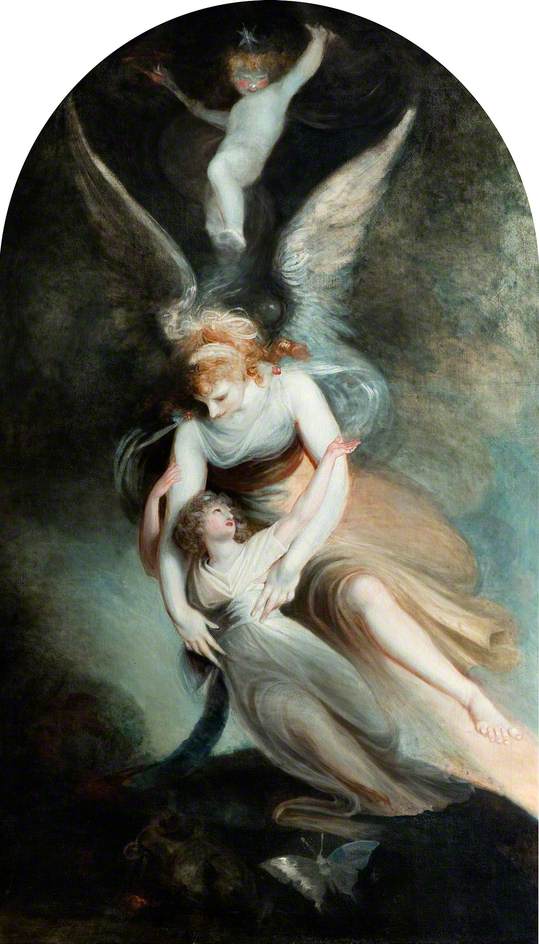 Henry Fuseli - The Apotheosis of Penelope Boothby