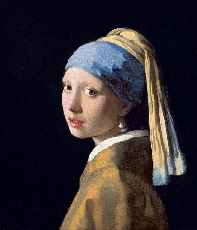 Johannes Vermeer - Meisje met de parel / Girl with a pearl earring