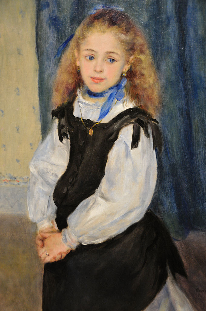 Pierre-Auguste Renoir - Portrait de Mademoiselle Legrand