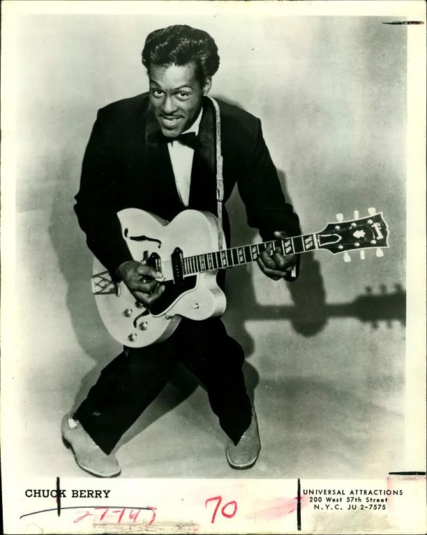 Publicity photo of Chuck Berry