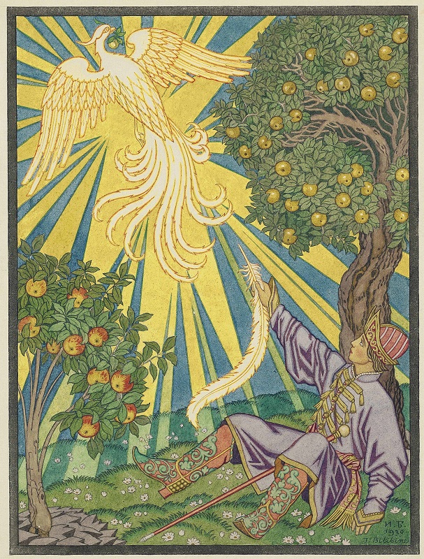 Ivan Bilibin - Illustration for Contes de l'isba