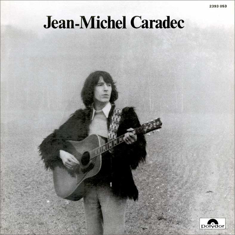 Jean-Michel Caradec - pochette de l'album Mords la vie (1973)