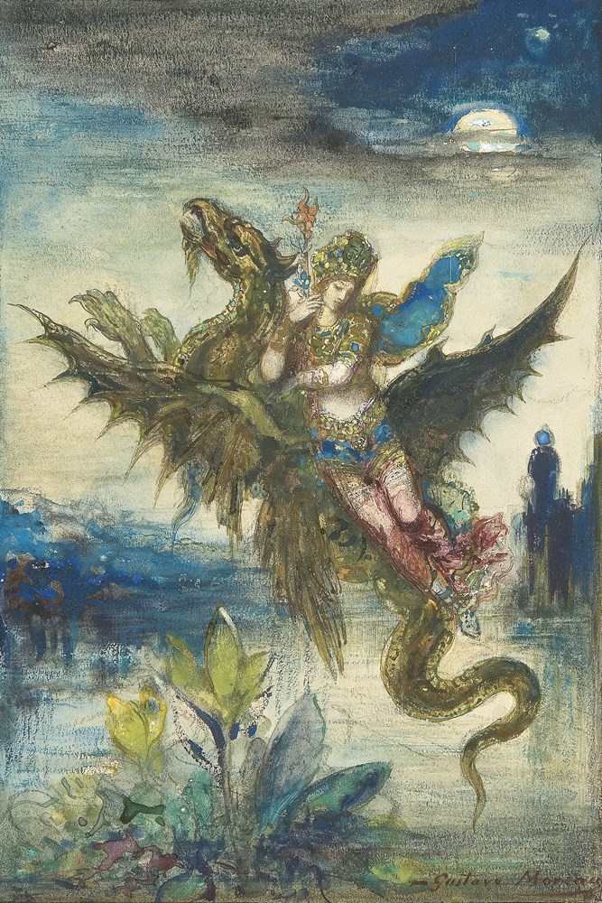 Gustave Moreau - La Péri: Rêve d'Orient