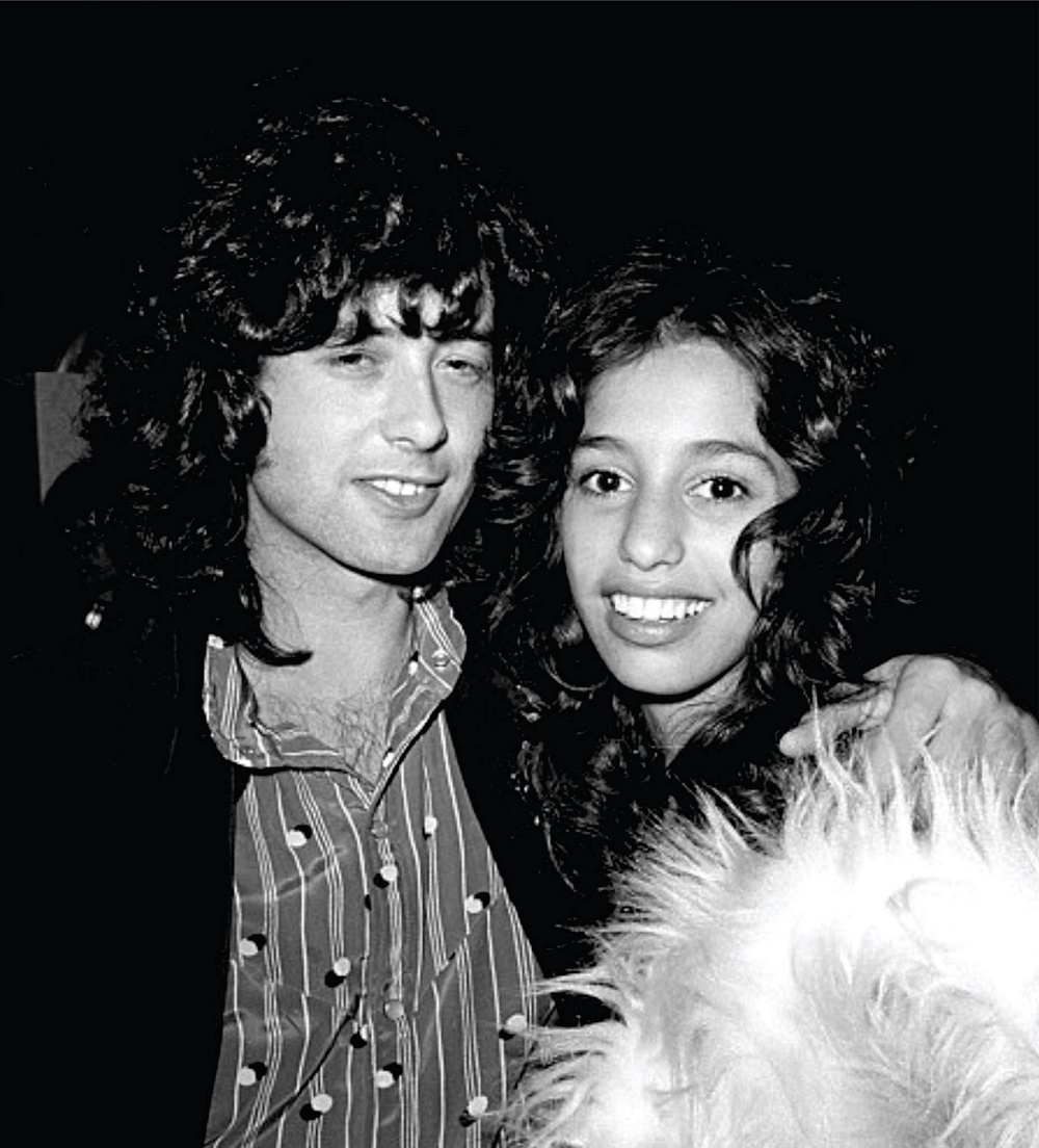 Jimmy Page and Lori Mattix