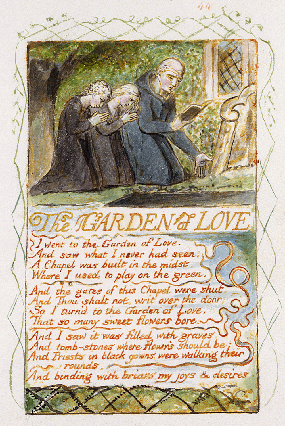 William Blake - Songs of Innocence and of Experience, copy Y, object 44