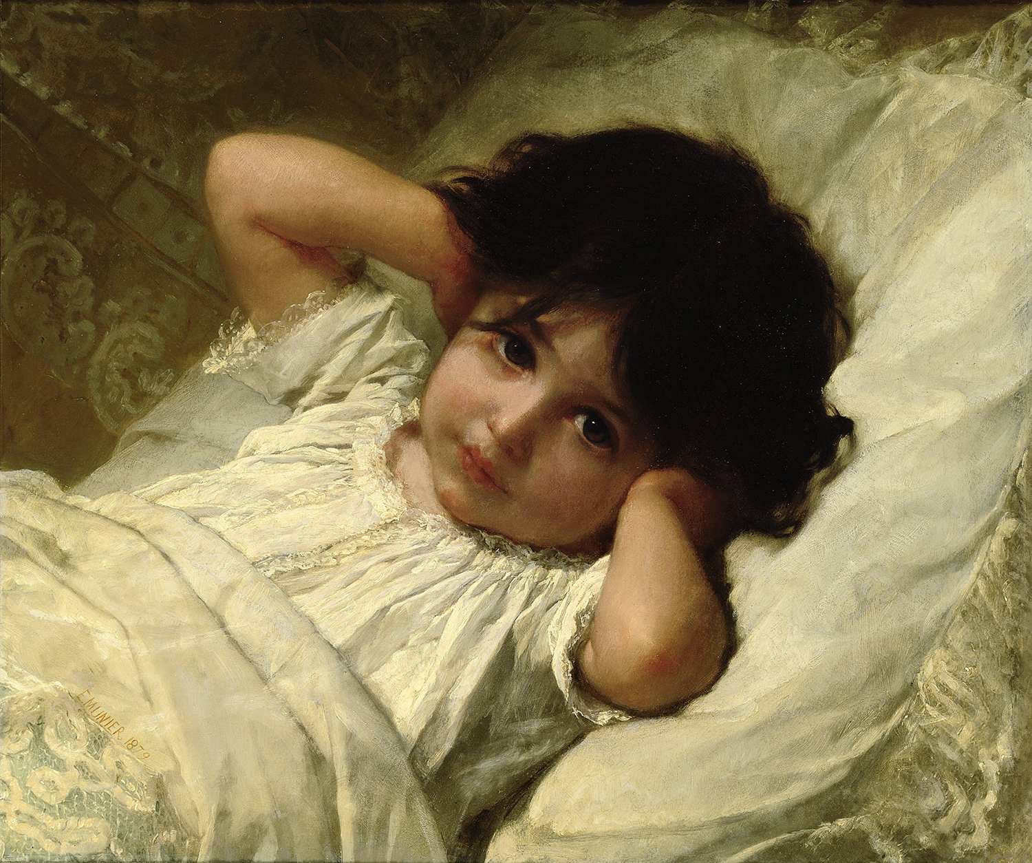 Émile Munier - Portrait de Marie-Louise